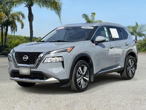 Boulder Gray Pearl 2023 Nissan Rogue Platinum