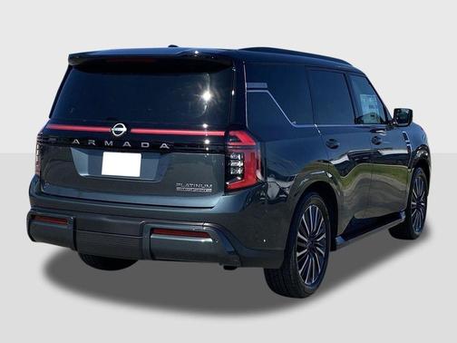 Alpine Metallic/Super Black 2026 Nissan Armada Platinum Reserve