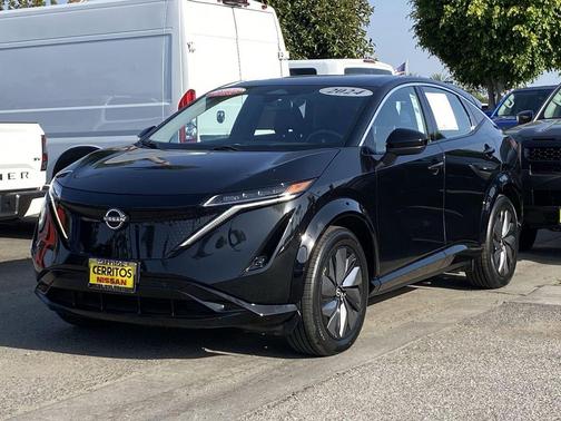 Black Diamond Pearl 2024 Nissan ARIYA ENGAGE