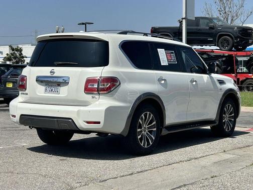 Pearl White Tricoat 2020 Nissan Armada SL 2WD
