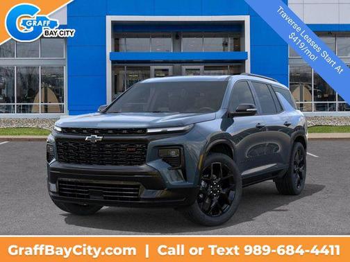 Lakeshore Blue Metallic 2026 Chevrolet Traverse RS