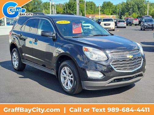 Black 2017 Chevrolet Equinox 1LT