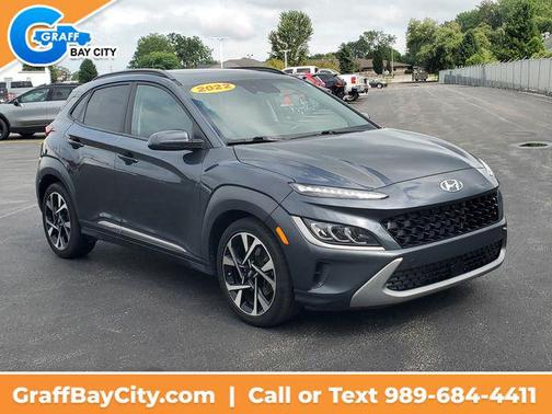 Thunder Gray 2022 Hyundai KONA Limited