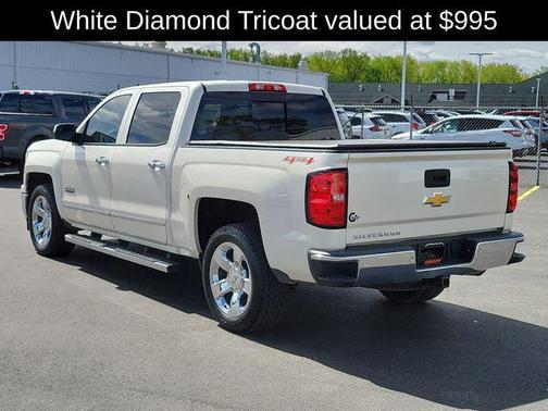 White Diamond Clearcoat 2014 Chevrolet Silverado 1500 LTZ