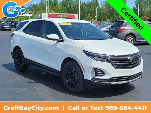 Summit White 2024 Chevrolet Equinox 1LT