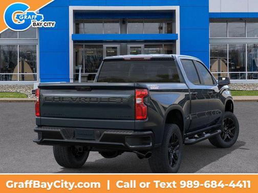 Cypress Gray 2026 Chevrolet Silverado 1500 Custom Trail Boss