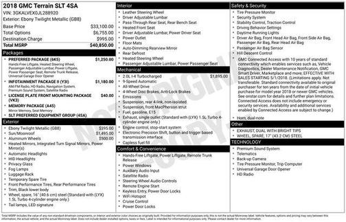 2018 GMC Terrain SLT