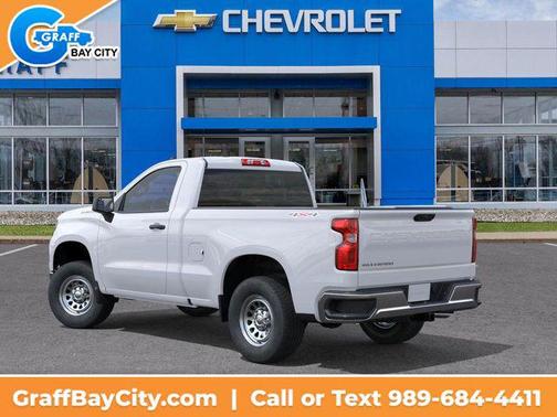 Summit White 2026 Chevrolet Silverado 1500 WT