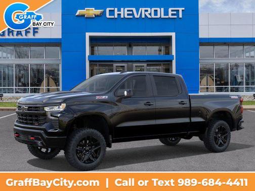 Black 2026 Chevrolet Silverado 1500 LT Trail Boss