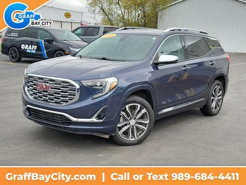 Blue Steel Metallic 2018 GMC Terrain Denali