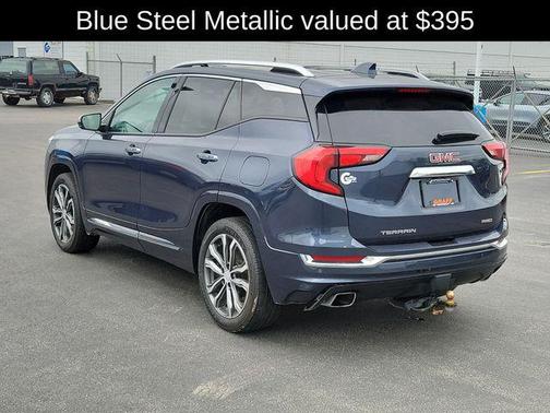 Blue Steel Metallic 2018 GMC Terrain Denali