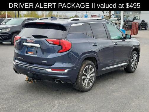 Blue Steel Metallic 2018 GMC Terrain Denali