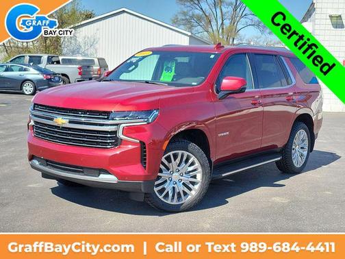 Radiant Red Tintcoat 2023 Chevrolet Tahoe LT