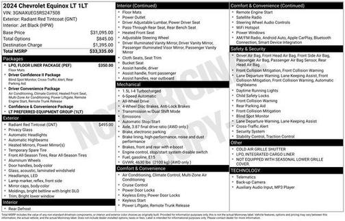 2024 Chevrolet Equinox 1LT
