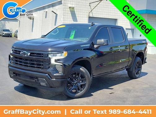 Black 2023 Chevrolet Silverado 1500 RST