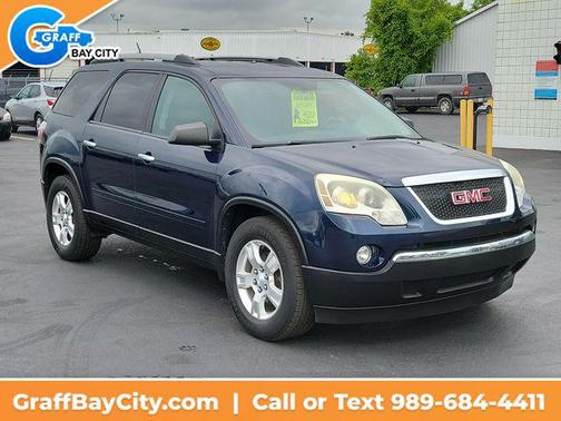 Deep Blue Metallic 2011 GMC Acadia SLE