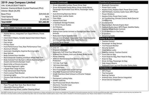 2019 Jeep Compass Limited