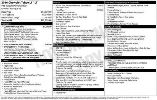 2016 Chevrolet Tahoe LT