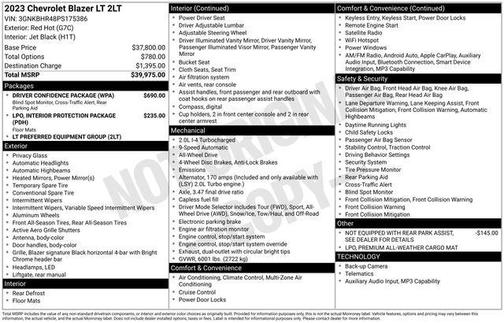 2023 Chevrolet Blazer 2LT