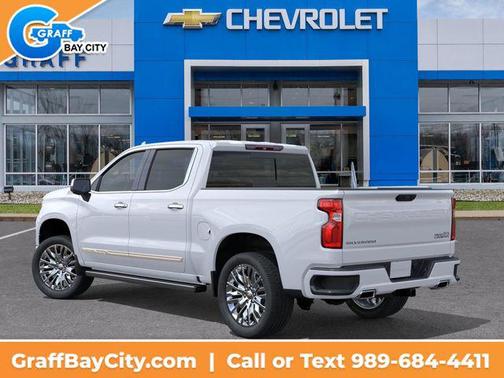 Polar White Tricoat 2026 Chevrolet Silverado 1500 High Country