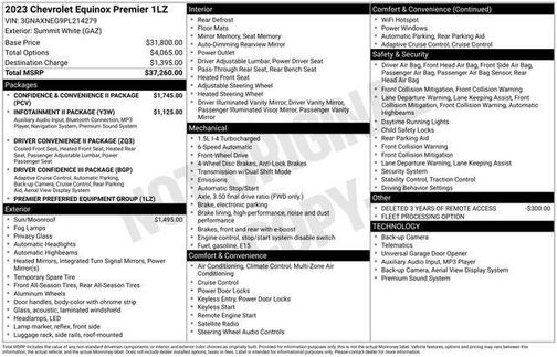 2023 Chevrolet Equinox Premier w/1LZ