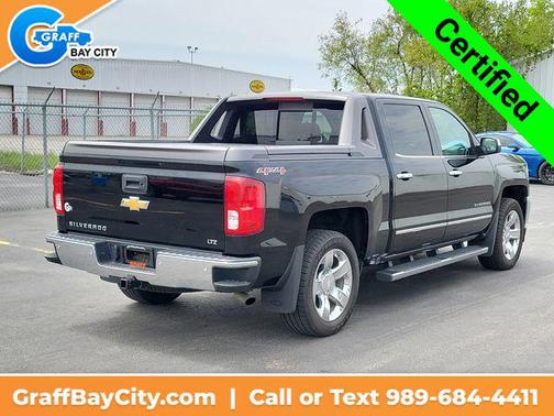 Black 2017 Chevrolet Silverado 1500 LTZ