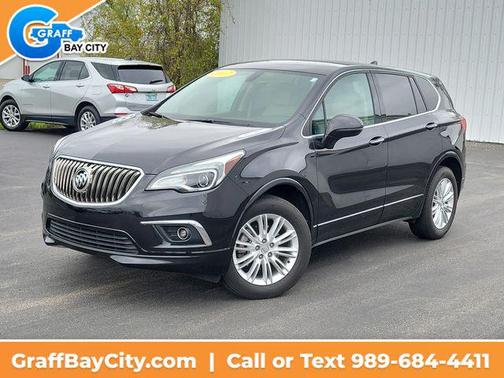 Ebony Twilight Metallic 2017 Buick Envision Preferred