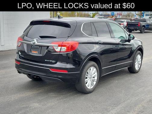 Ebony Twilight Metallic 2017 Buick Envision Preferred