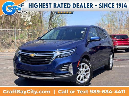 Blue Glow Metallic 2022 Chevrolet Equinox 1LT