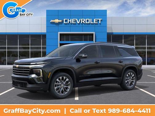 Mosaic Black Metallic 2026 Chevrolet Traverse LT