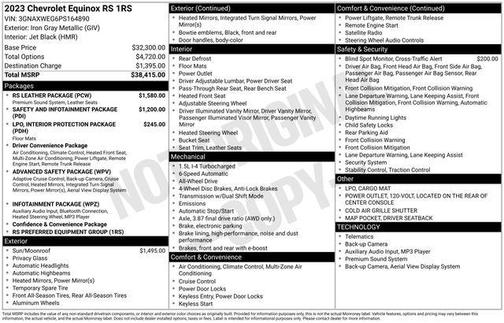 2023 Chevrolet Equinox AWD RS
