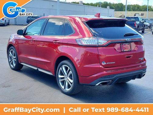 Ruby Red Metallic Tinted Clearcoat 2017 Ford Edge Sport