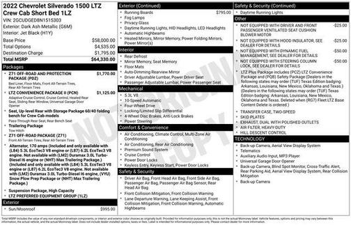 2022 Chevrolet Silverado 1500 LTZ
