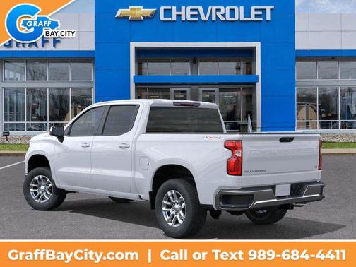 Summit White 2026 Chevrolet Silverado 1500 LT