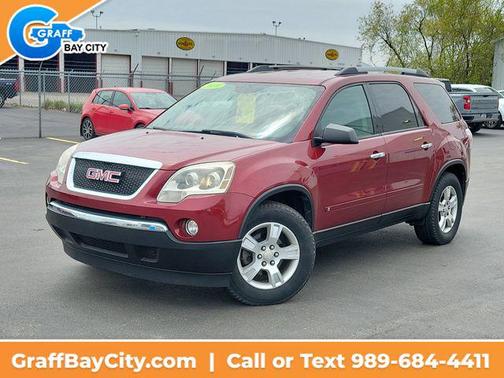 Red Jewel Tintcoat 2010 GMC Acadia SLE