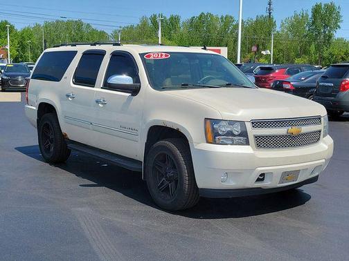 White 2012 Chevrolet Suburban 1500 LTZ