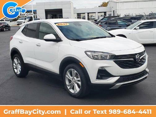 Summit White 2021 Buick Encore GX Preferred