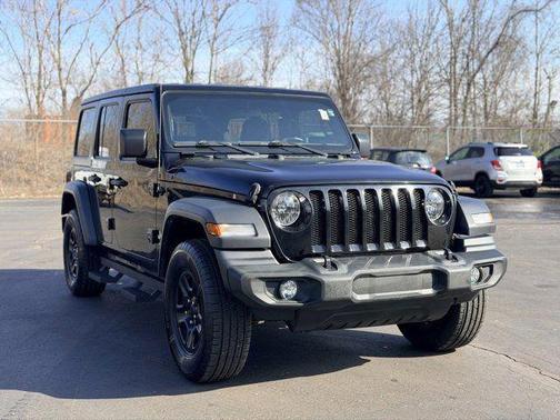 Black Clearcoat 2018 Jeep Wrangler Unlimited Sport