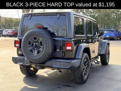 Black Clearcoat 2018 Jeep Wrangler Unlimited Sport