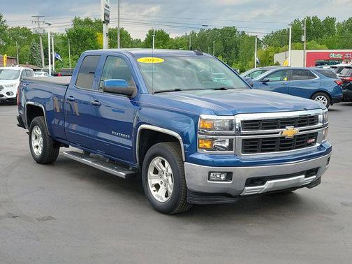Deep Ocean Blue Metallic 2015 Chevrolet Silverado 1500 2LT