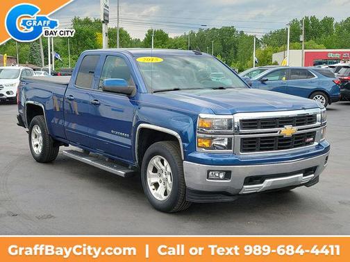 Deep Ocean Blue Metallic 2015 Chevrolet Silverado 1500 2LT