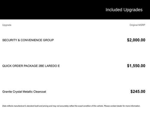 2020 Jeep Grand Cherokee Laredo