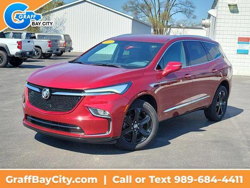 Cherry Red Tintcoat 2023 Buick Enclave Essence AWD