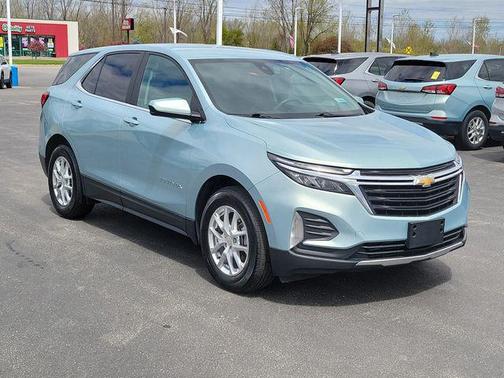 Seaglass Blue Metallic 2022 Chevrolet Equinox 1LT