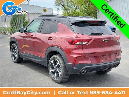 Crimson Metallic 2023 Chevrolet Trailblazer RS