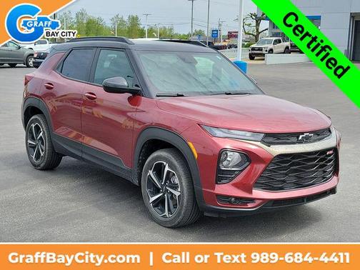 Crimson Metallic 2023 Chevrolet Trailblazer RS