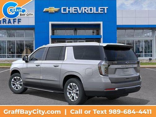 Sterling Gray Metallic 2026 Chevrolet Suburban LT