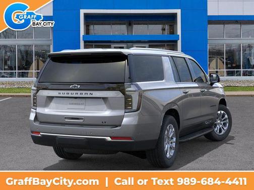 Sterling Gray Metallic 2026 Chevrolet Suburban LT