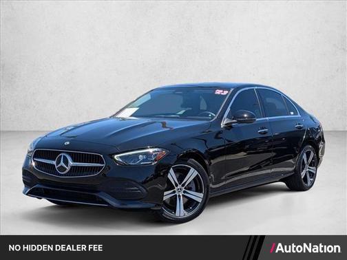 Black 2023 Mercedes-Benz C-Class Sedan