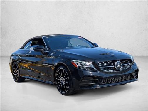 Black 2022 Mercedes-Benz C-Class Cabriolet